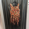 Talbots Floral Slvless Full Skirt DRESSES 12