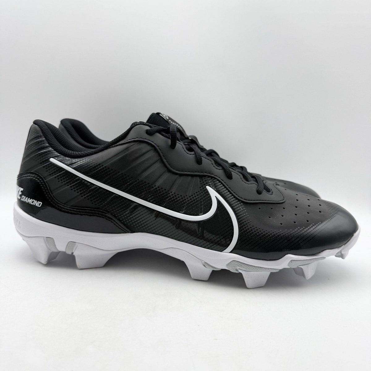 Nike Mens Alpha Huarache 4 Keystone Baseball Cleats Size 13 Black DJ6524 NWOB