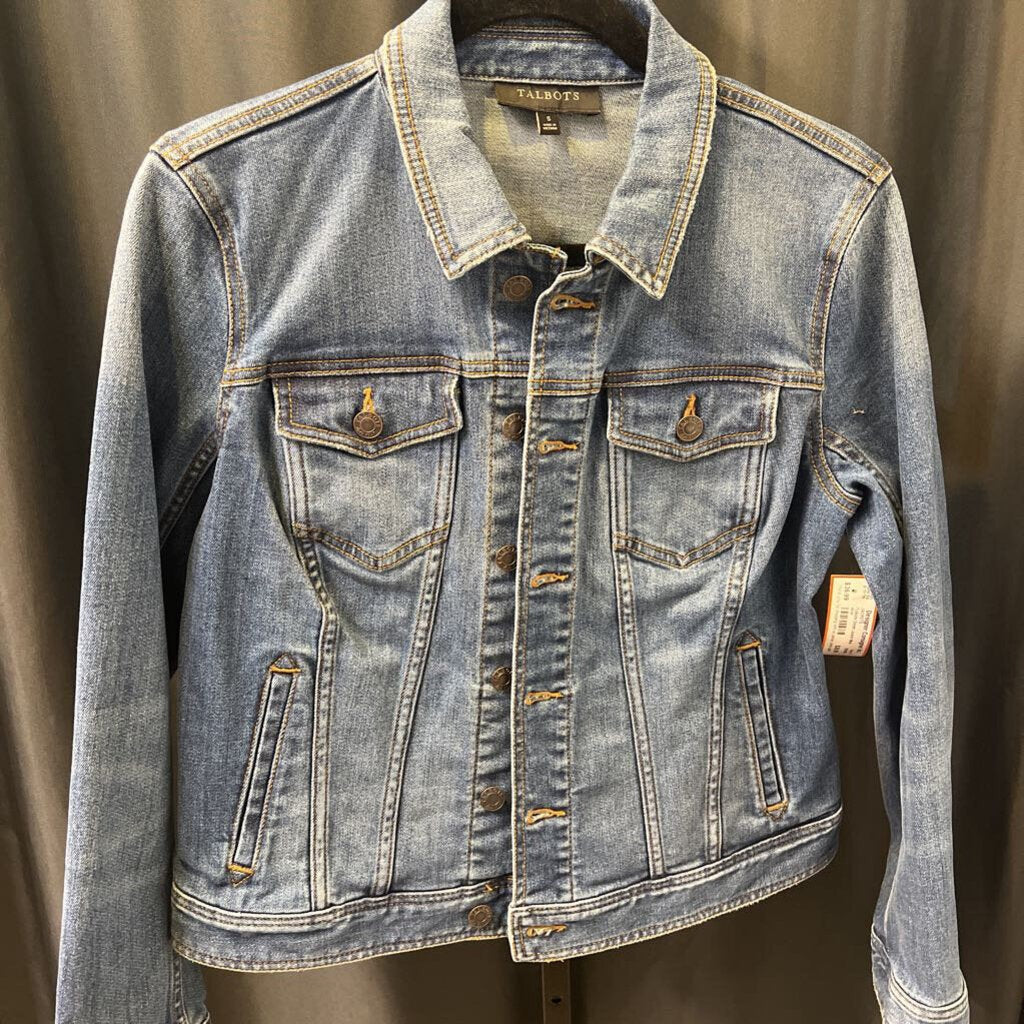 Talbots Denim Jacket JACKETS S