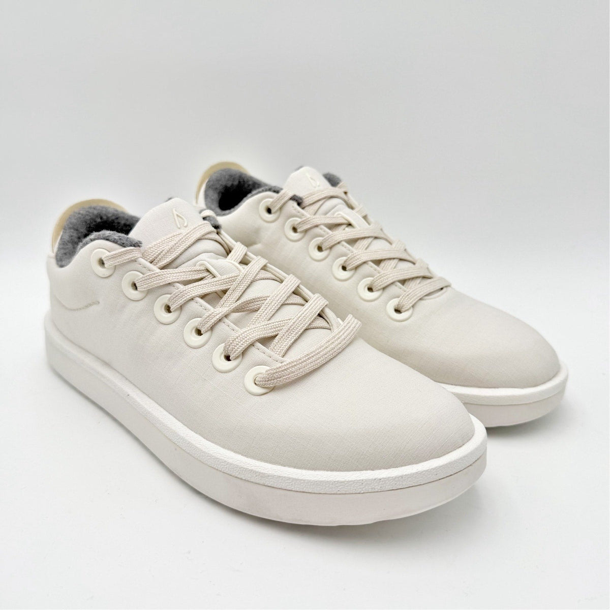 AllBirds Womens Piper Casual Sneakers Size 9 EU 39 White Merino Wool Woven NIB