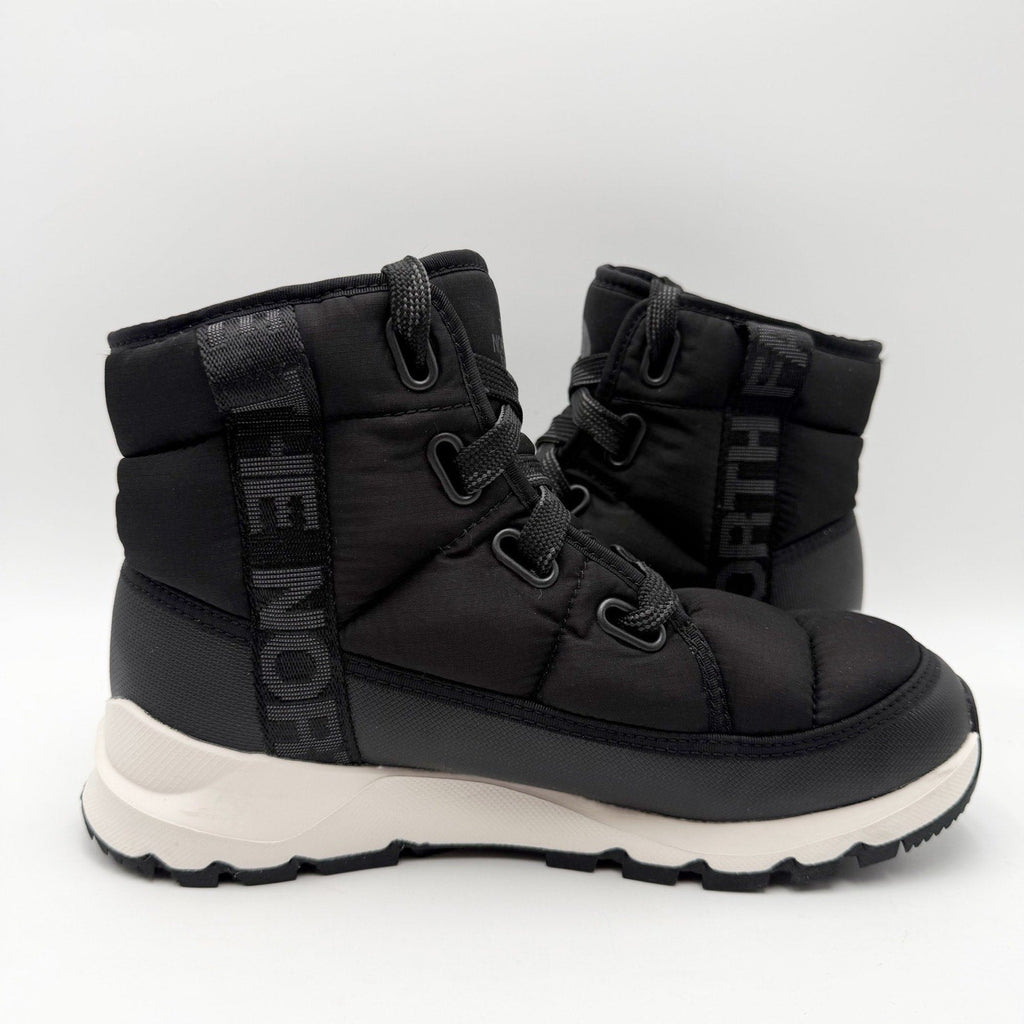 The North Face Womens Thermoball Luxe Ankle Boots Size 8 Black Waterproof NIB