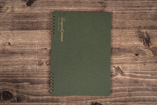 Logical Prime Notebook - W Ring - A5 - 7mm Ruled - 100 Pages