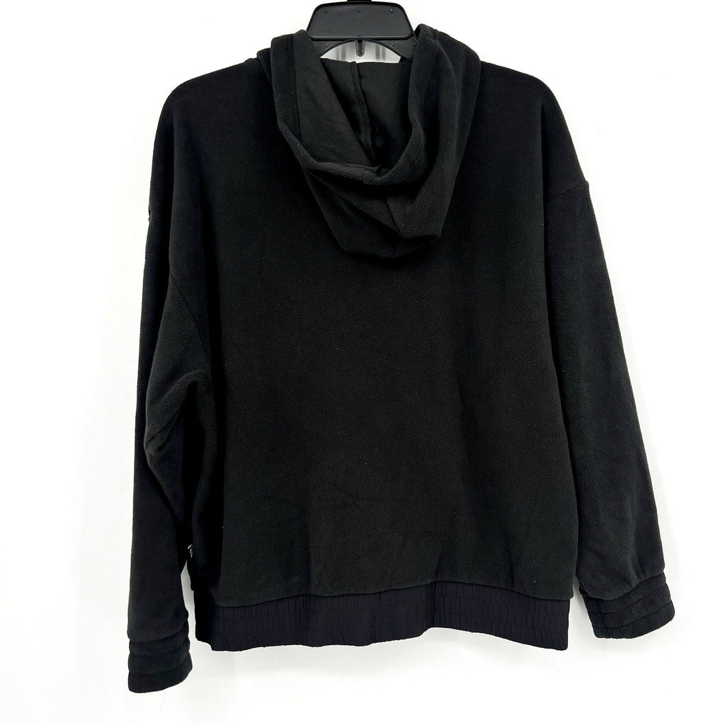 PUMA Women's ESS Elevated FZ Hoodie Medium Black Sweatshirt Fleece NWT
