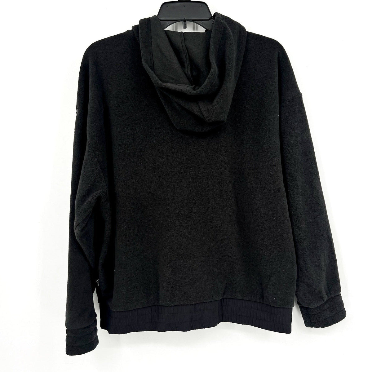 PUMA Women's ESS Elevated FZ Hoodie Medium Black Sweatshirt Fleece NWT