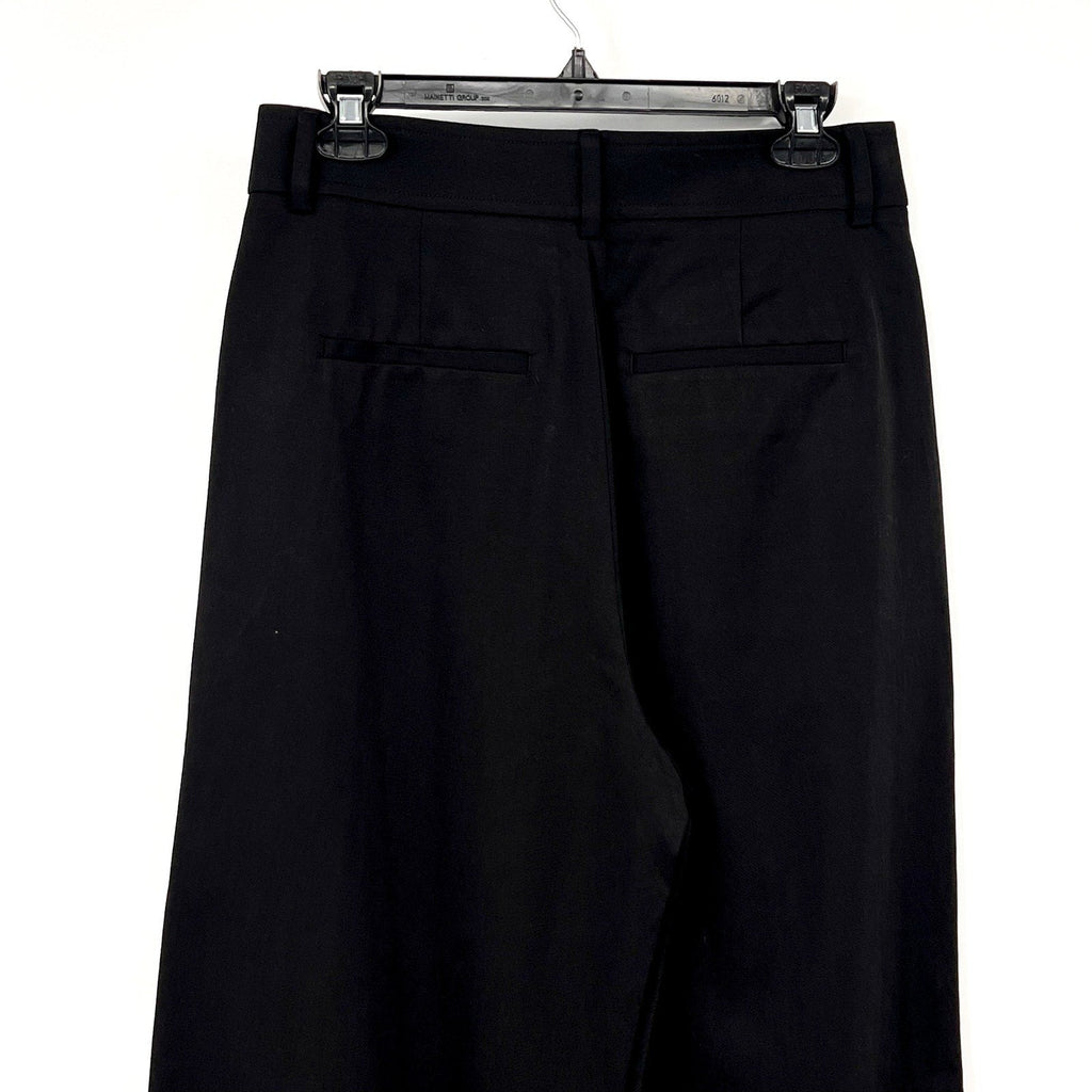 Everlane Womens The Way-High Drape Pant Size 2 Black 31" Inseam Pleated NWT