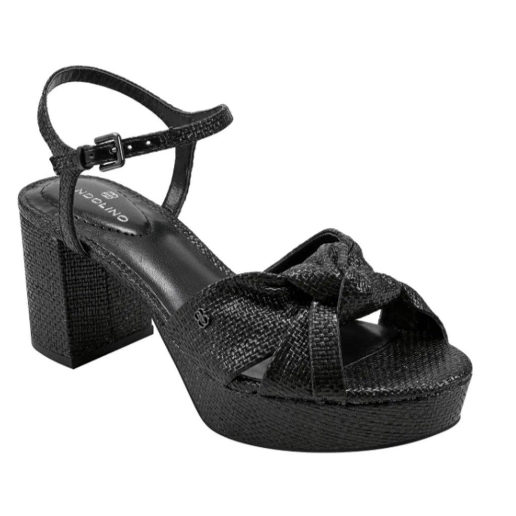 Bandolino Womens Prezley Heeled Sandals Size 8 M Black Party NIB