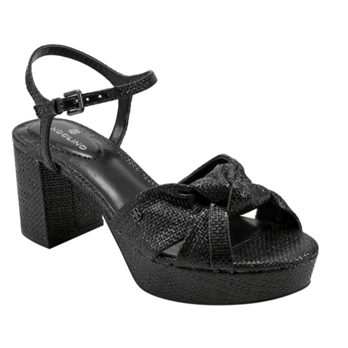 Bandolino Womens Prezley Heeled Sandals Size 8 M Black Party NIB