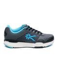 Kuru Womens Quantum Walking Sneakers Size 5 WIDE White Blue Athletic NWOB