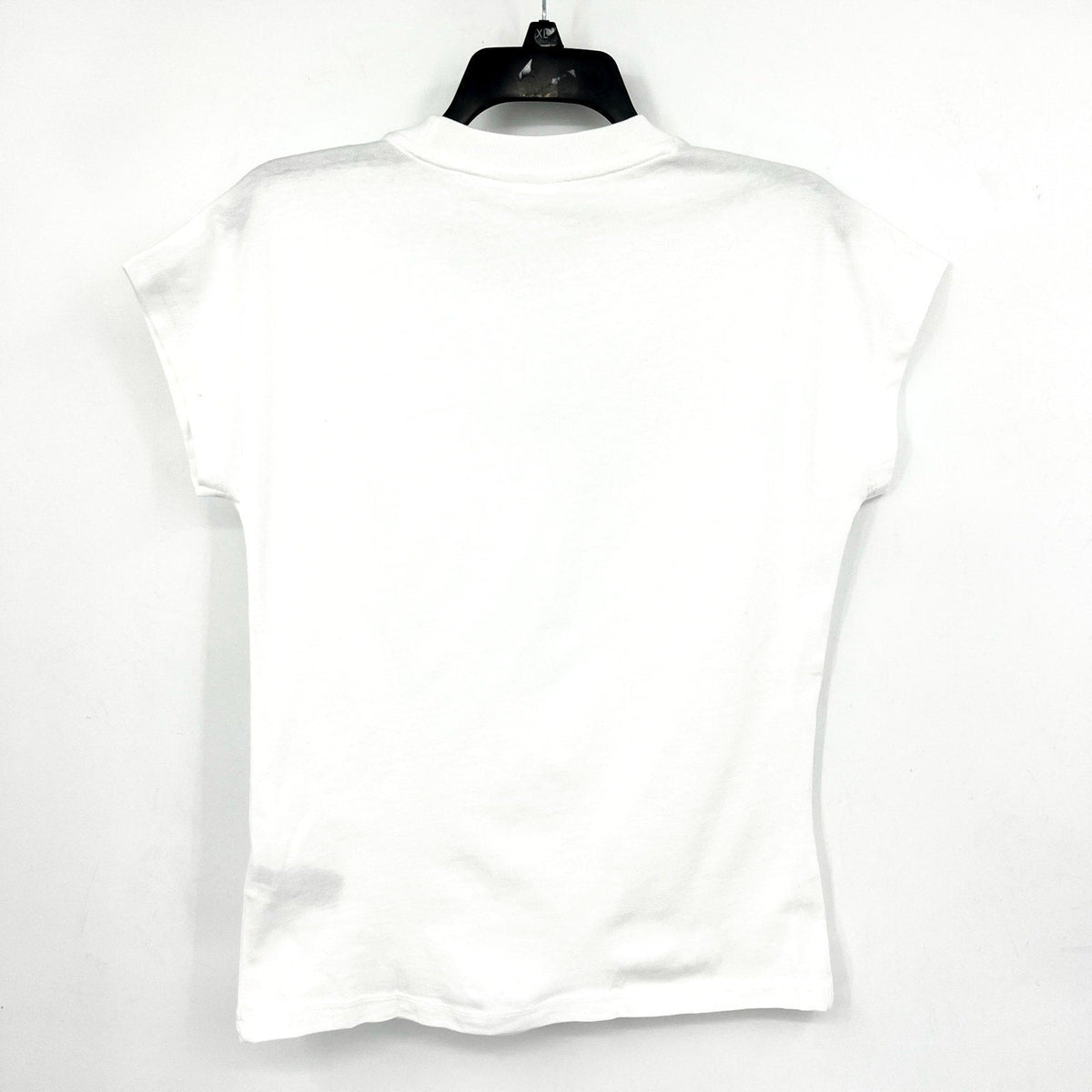 ADIDAS Women's Essentials Linear Single Tee Medium White Short Sleeve Logo NWT