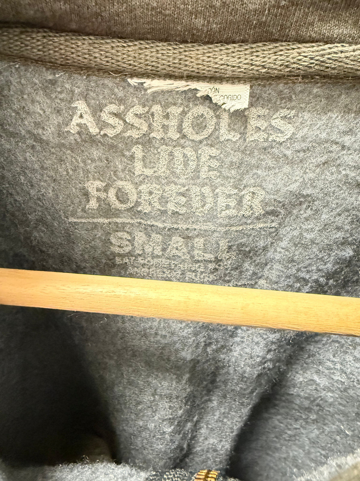 Assholes Live Forever Half Zip (S)