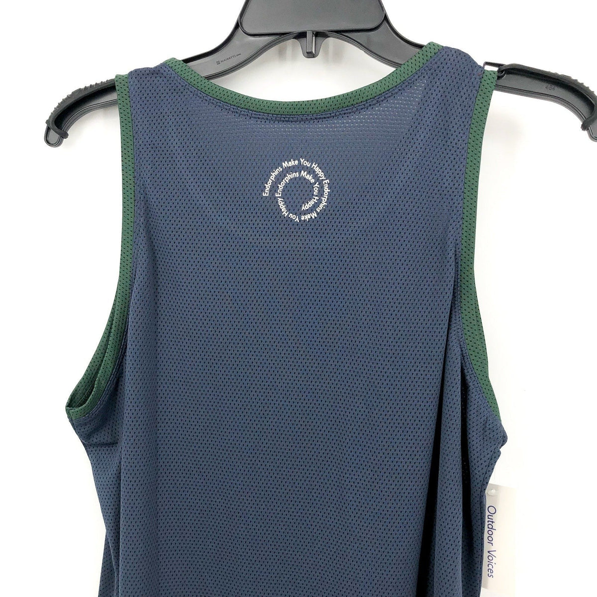 OUTDOOR VOICES Men's RecMesh Tank Top XS Blue Grey Dark Sky Sleeveless NWT