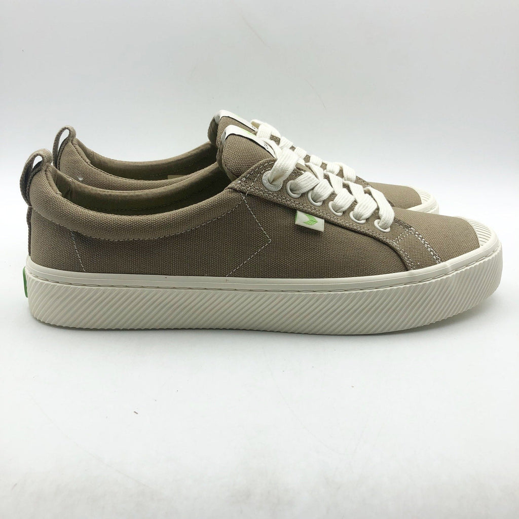 Cariuma Womens OCA Low Sneakers Size 8.5 Brown Burnt Sand Canvas NIB