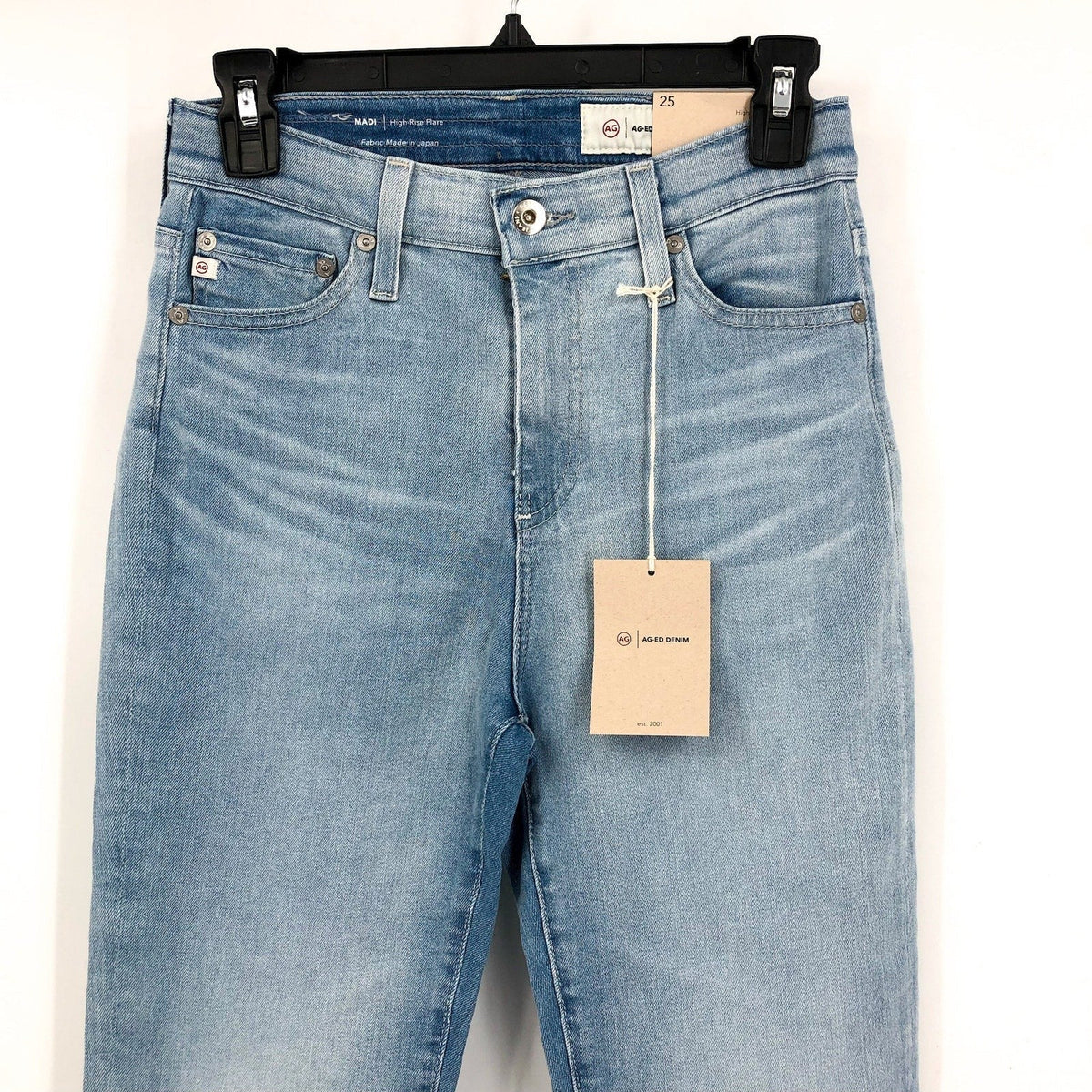AG ADRIANO GOLDCHMIED Madi Flare Jeans Size 25 US 0 24Yrs Looking Glass NWT