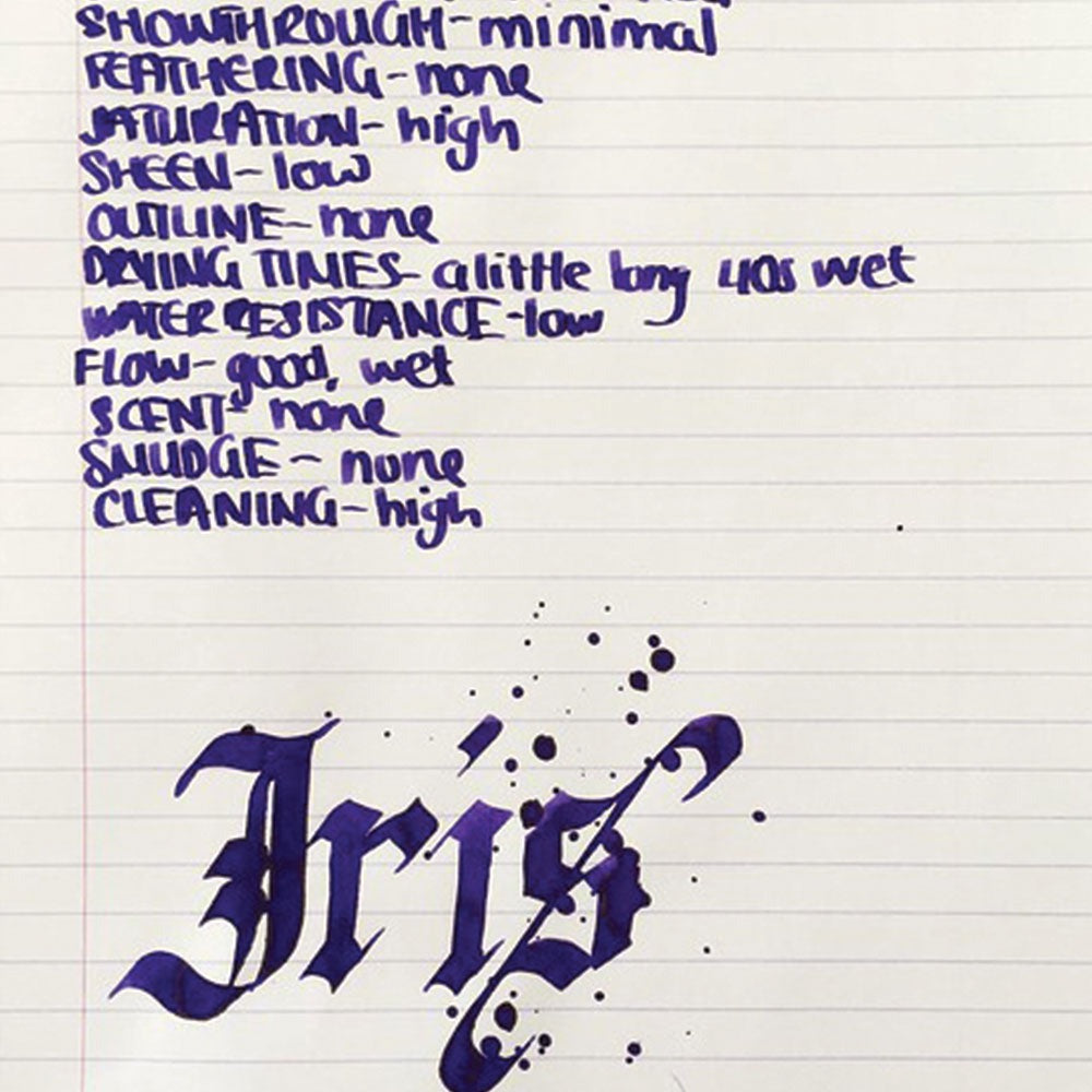 Diamine Flower İris Fountain Pen Ink