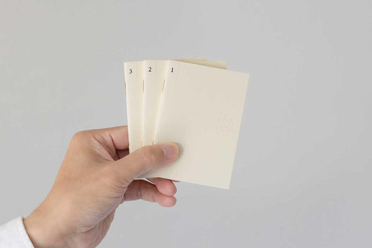 Midori MD Notebook Light A7 Blank 3-pack