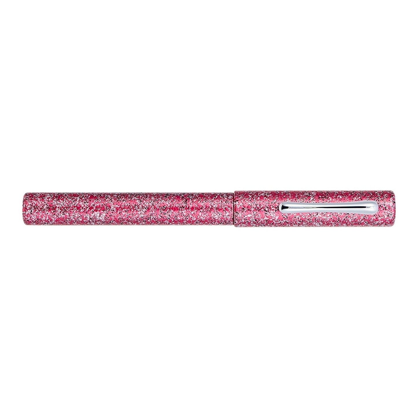 Taccia Granite Stone Fountain Pen - Red CT