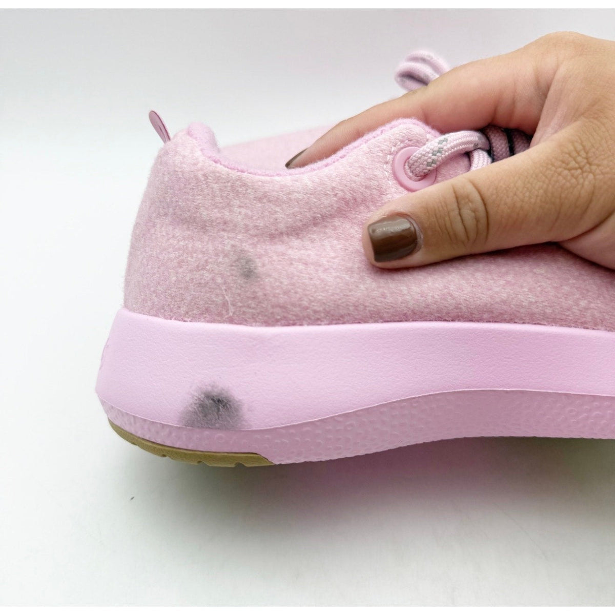 AllBirds Womens Wool Runner Mizzle Casual Sneakers US 6 Pink Water Repellent NIB