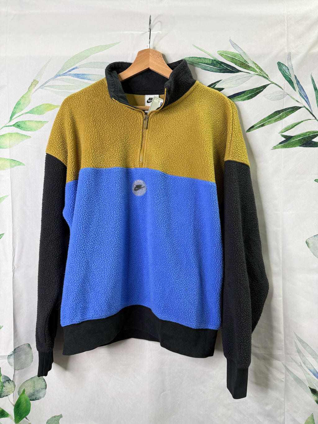 Nike Utility Oversized Half Zip Fleece Pullover (S)
