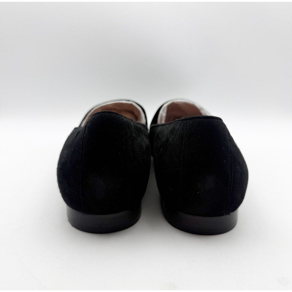 Vionic Women's Willa Flat Loafers Size 11 EU 42 Black Suede Slip On NIB