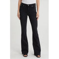 7 FOR ALL MANKIND Ali Classic Flare Jeans Size 27 US 4 Black Nights Stretch NWT