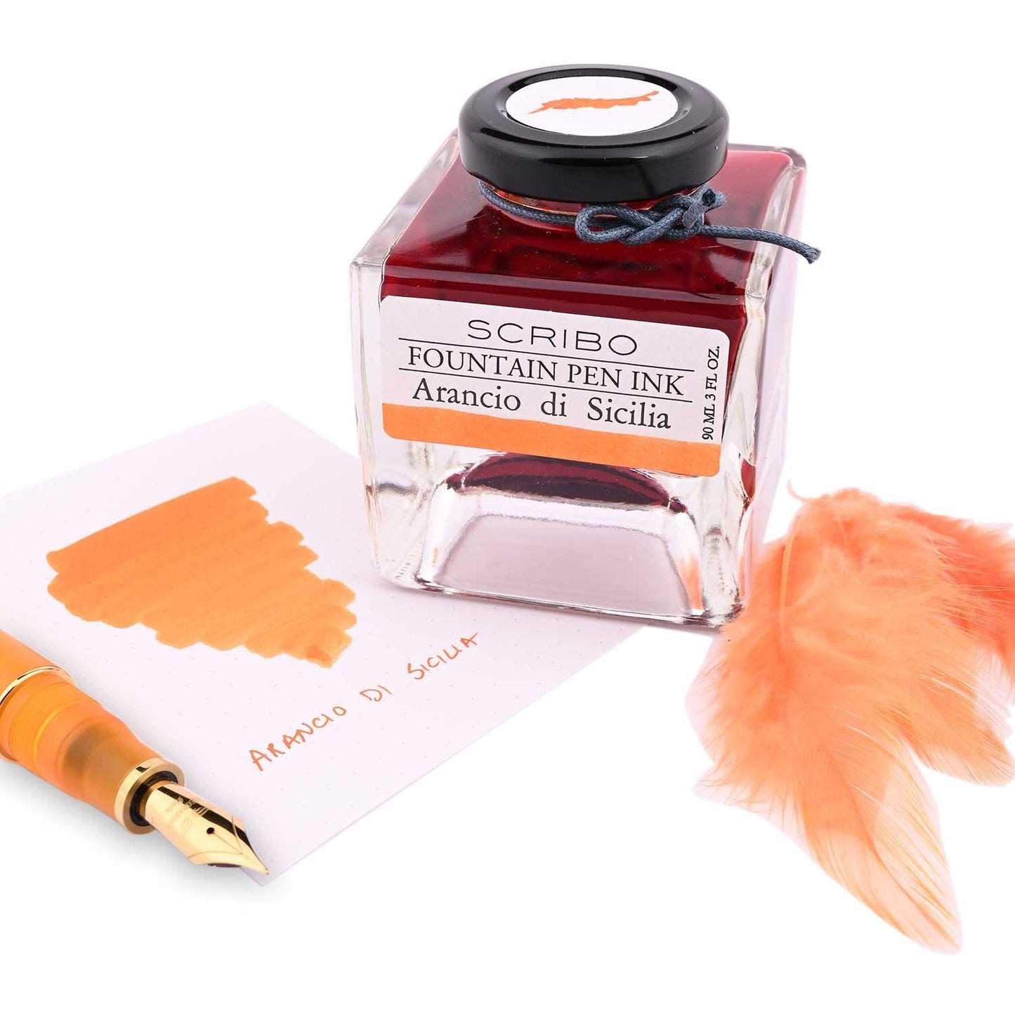 Scribo Arancio Di Sicilia Ink Bottle- Orange - 90ml