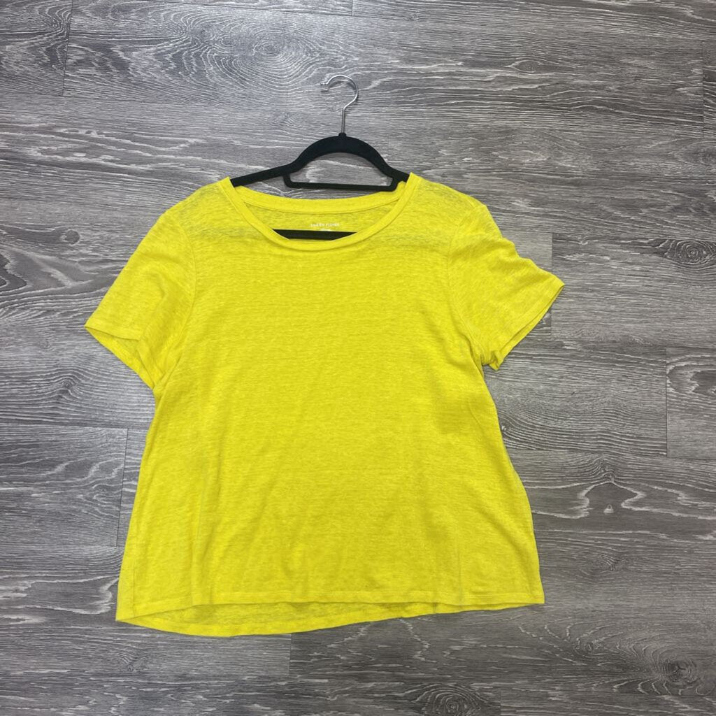 Eileen Fisher SS Cotton Tee TOPS S