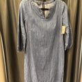 Talbots Denim V-Neck DRESSES 2