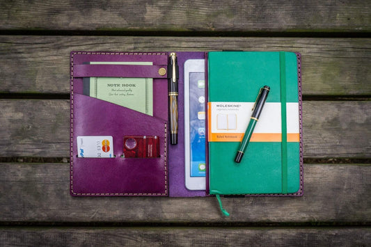 iPad Mini & Large Moleskine Cover - Purple