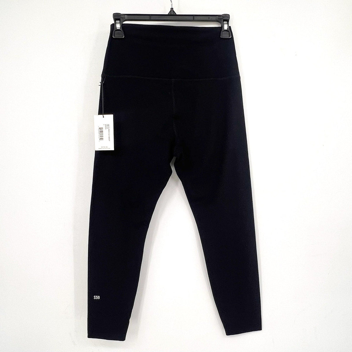 SPLITS59 Women's Airweight Super High Waist 7/8 Leggings Large Black NWT