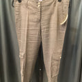 Theory Linen Cuffed Bottom PANTS 4