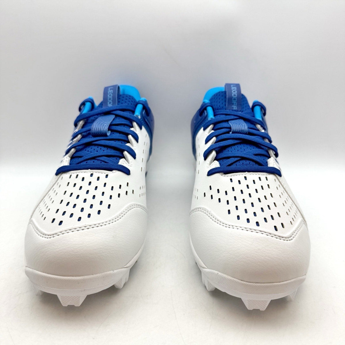 Under Armour Mens Leadoff Low Rm Baseball Cleats US 8.5 Blue White 3025589 NWOB