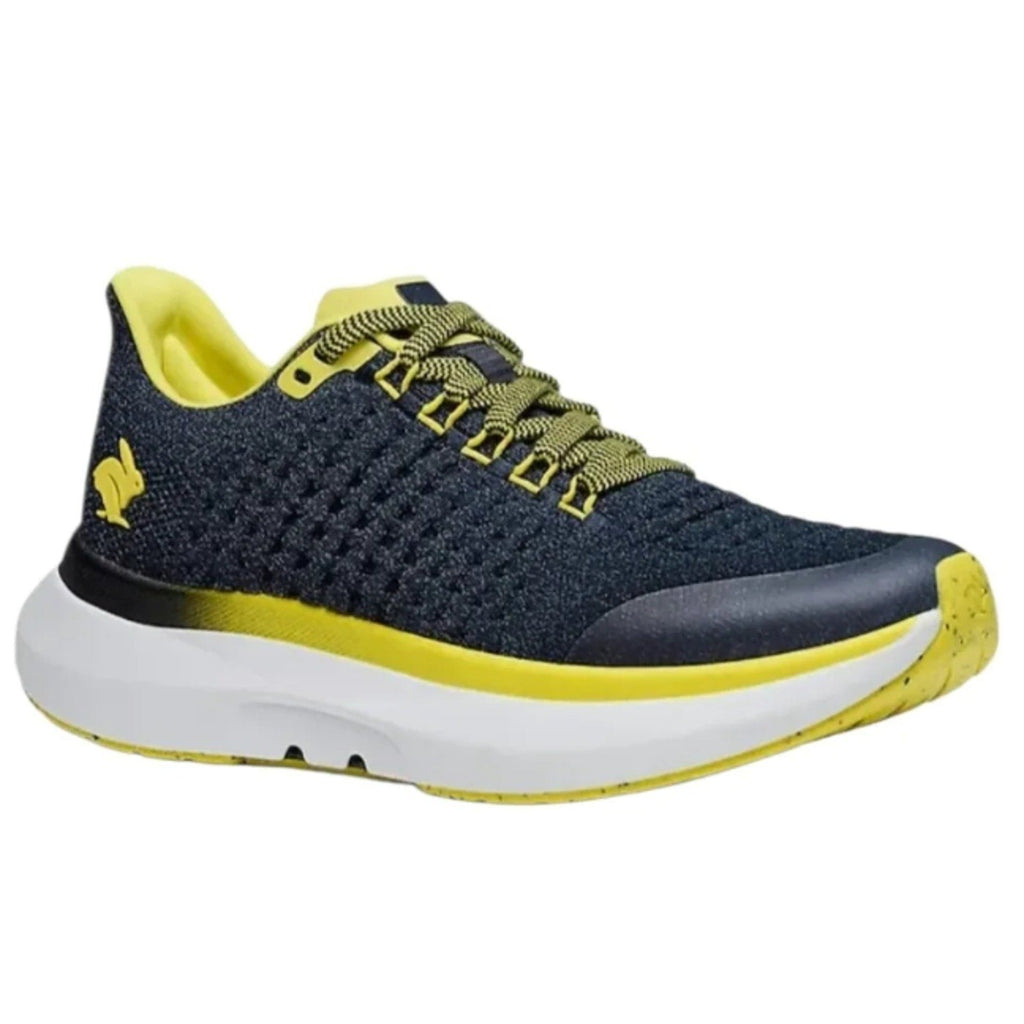 Rabbit Womens Dream Chaser Running Shoes Size 10 EU 42 Black Yellow Athletic NIB