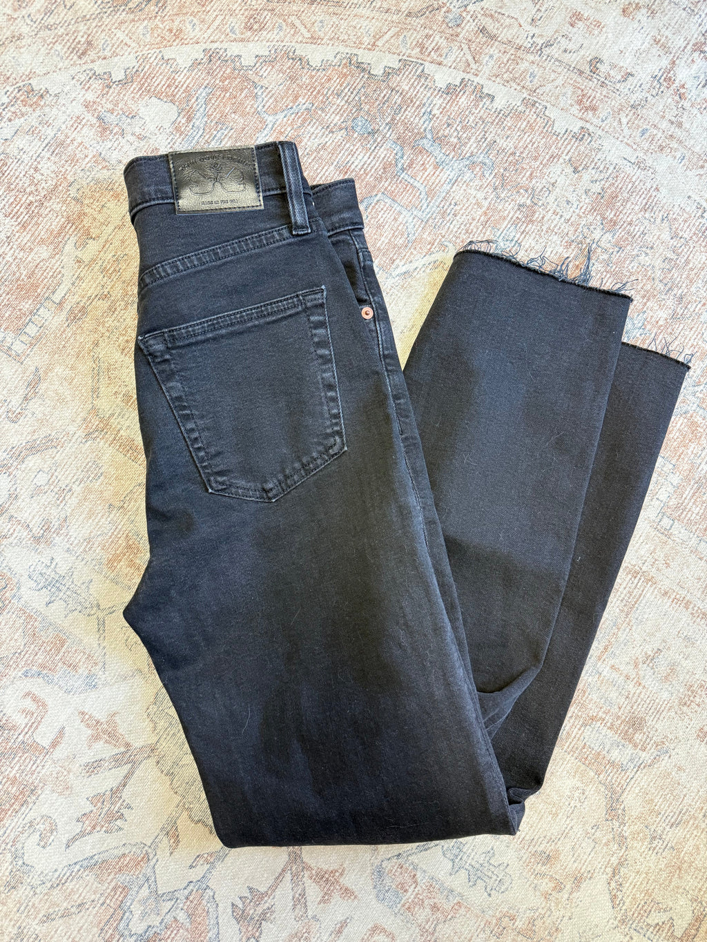 Twin Doves Tower High Pencil HR Jeans (27x28)