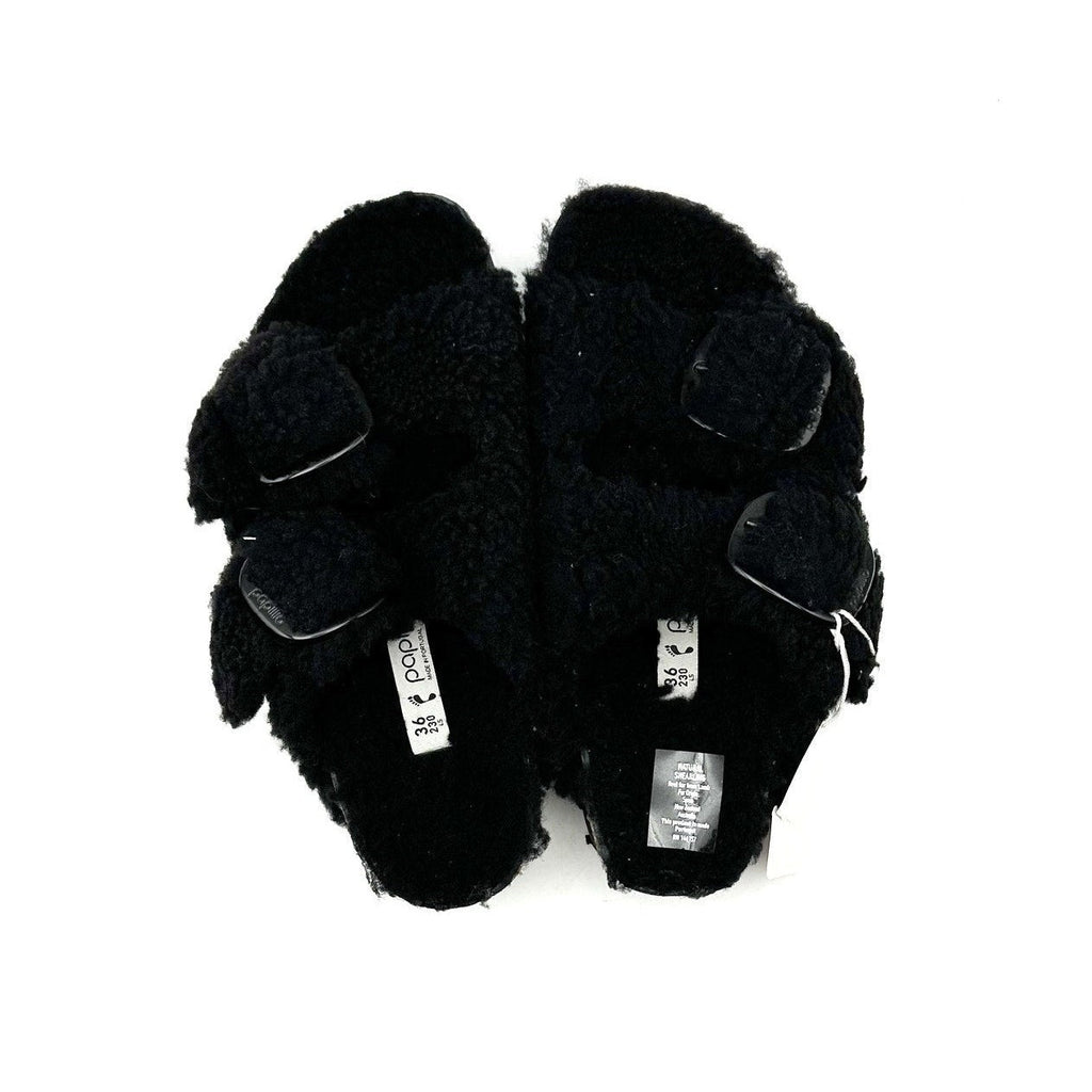 Birkenstock Papillio Womens Arizona Big Buckle Sandals EU 36 US 5 Black NWT