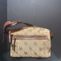 Dooney & Bourke Canvas Monogram Shoulder HANDBAGS M