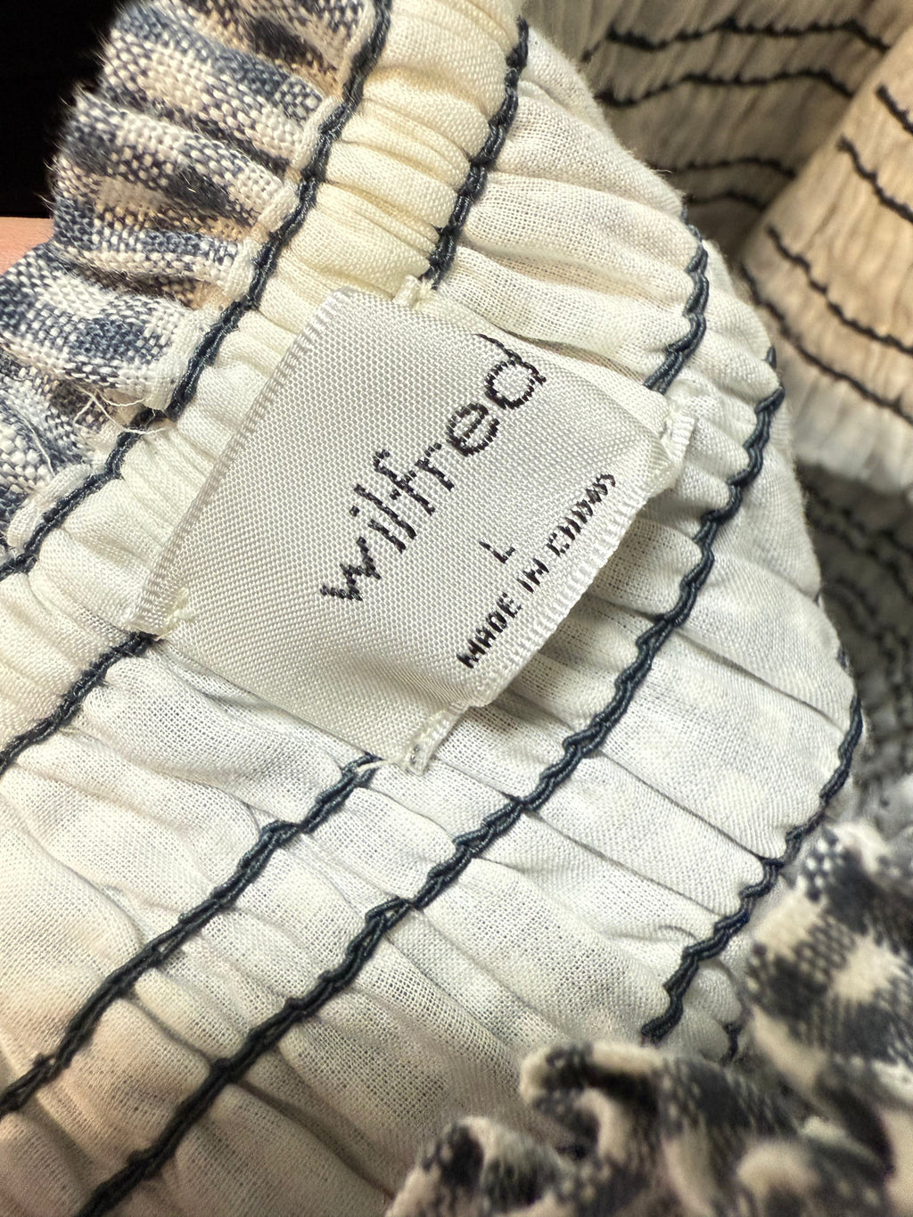 Aritzia Wilfred Corinne Linen Dress (L)