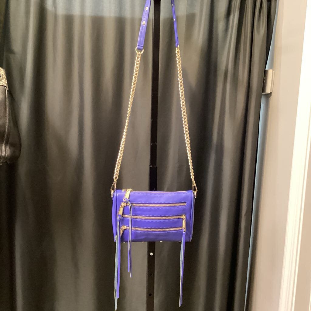 Rebecca Minkoff 3Zip Leather Crossbody HANDBAGS S/M