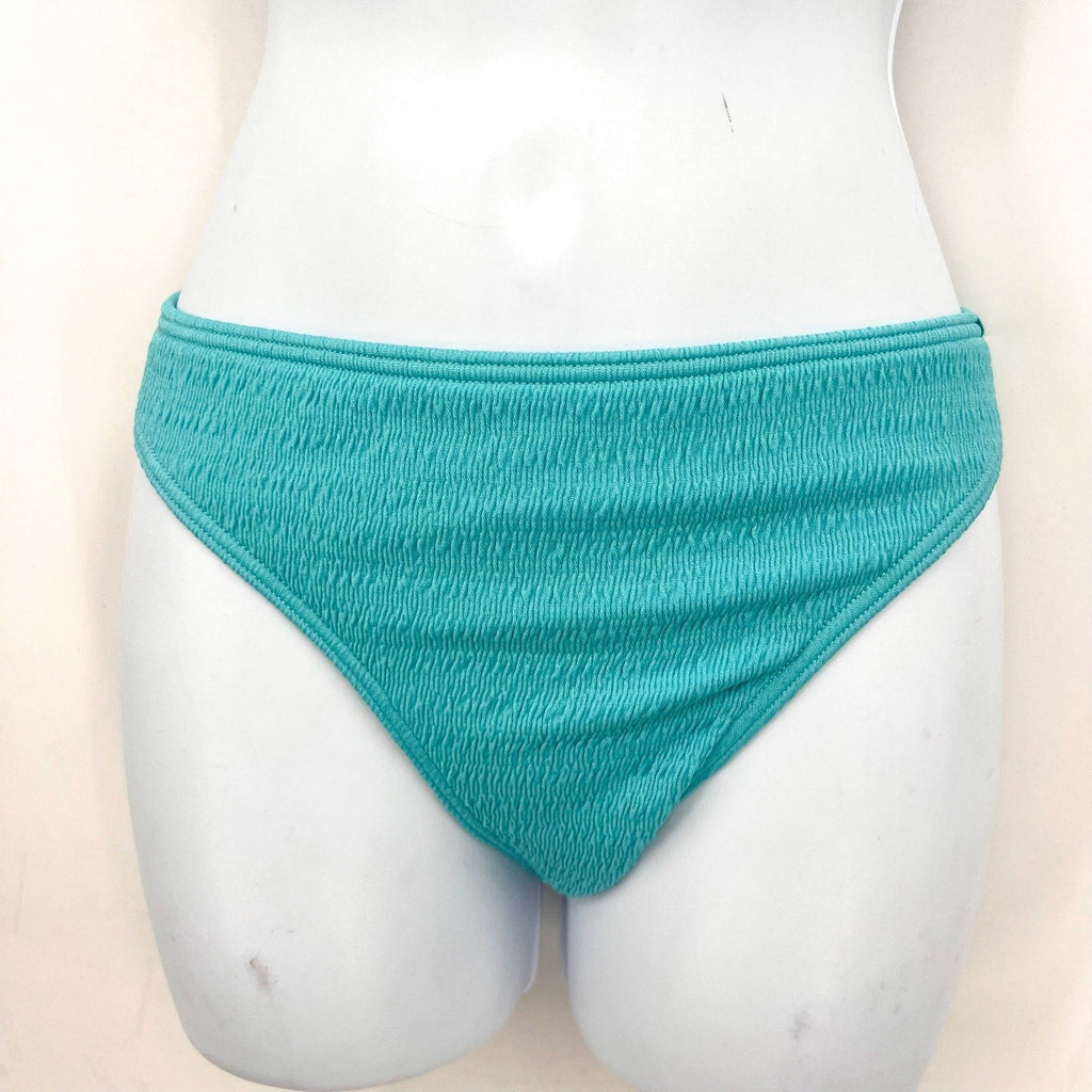 ABERCROMBIE KIDS Girls Textured Two-Piece Swimsuit Set Size 17- 18 Blue NWT