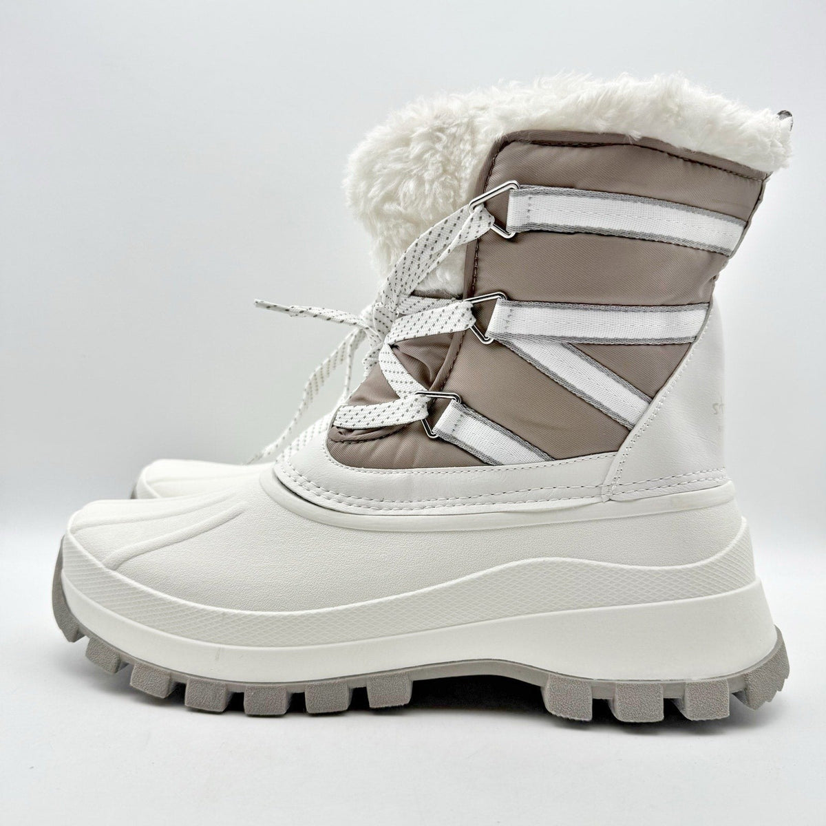 Storm by Cougar Womens Fresno Snow Boots Size 8 EU 38.5 White Waterproof NIB
