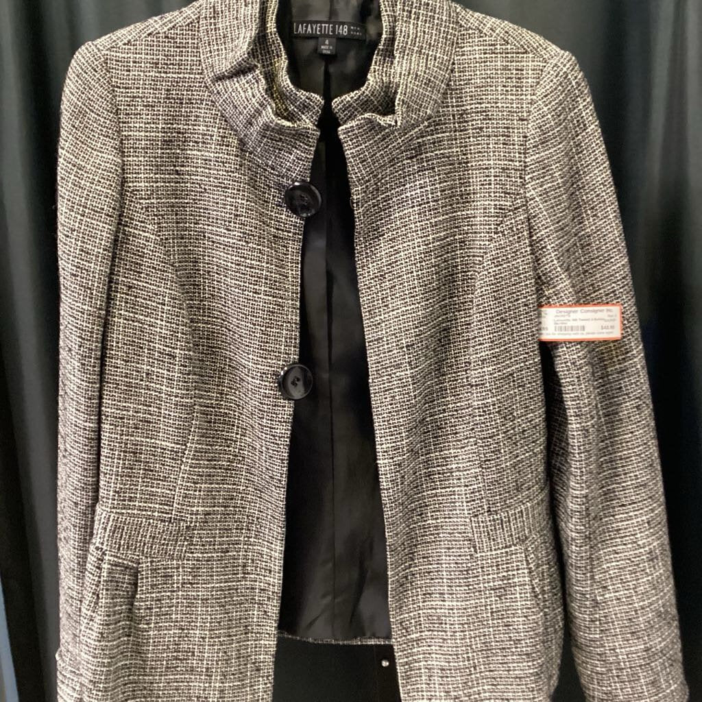 Lafayette 148 Tweed 2-Button JACKETS 4