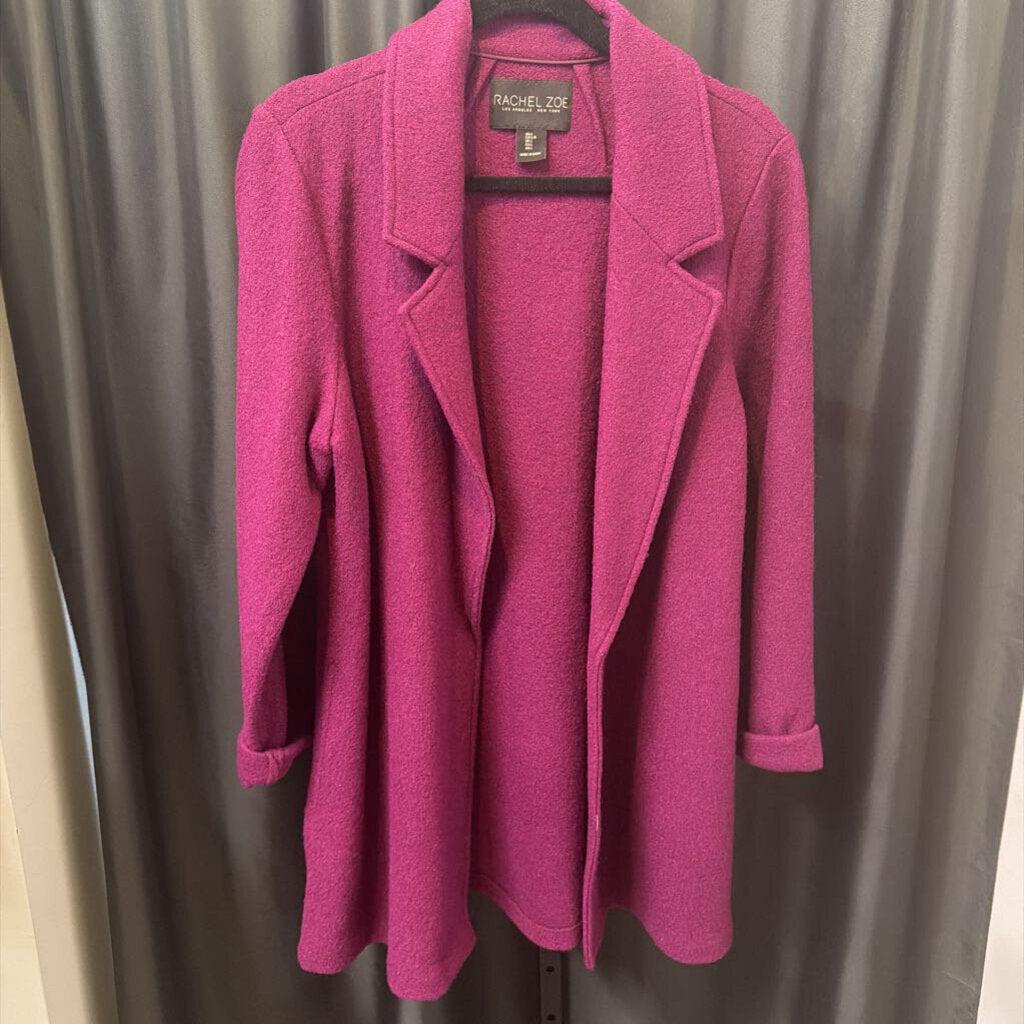 Rachel Zoe Wool 3/4 Open JACKETS Large