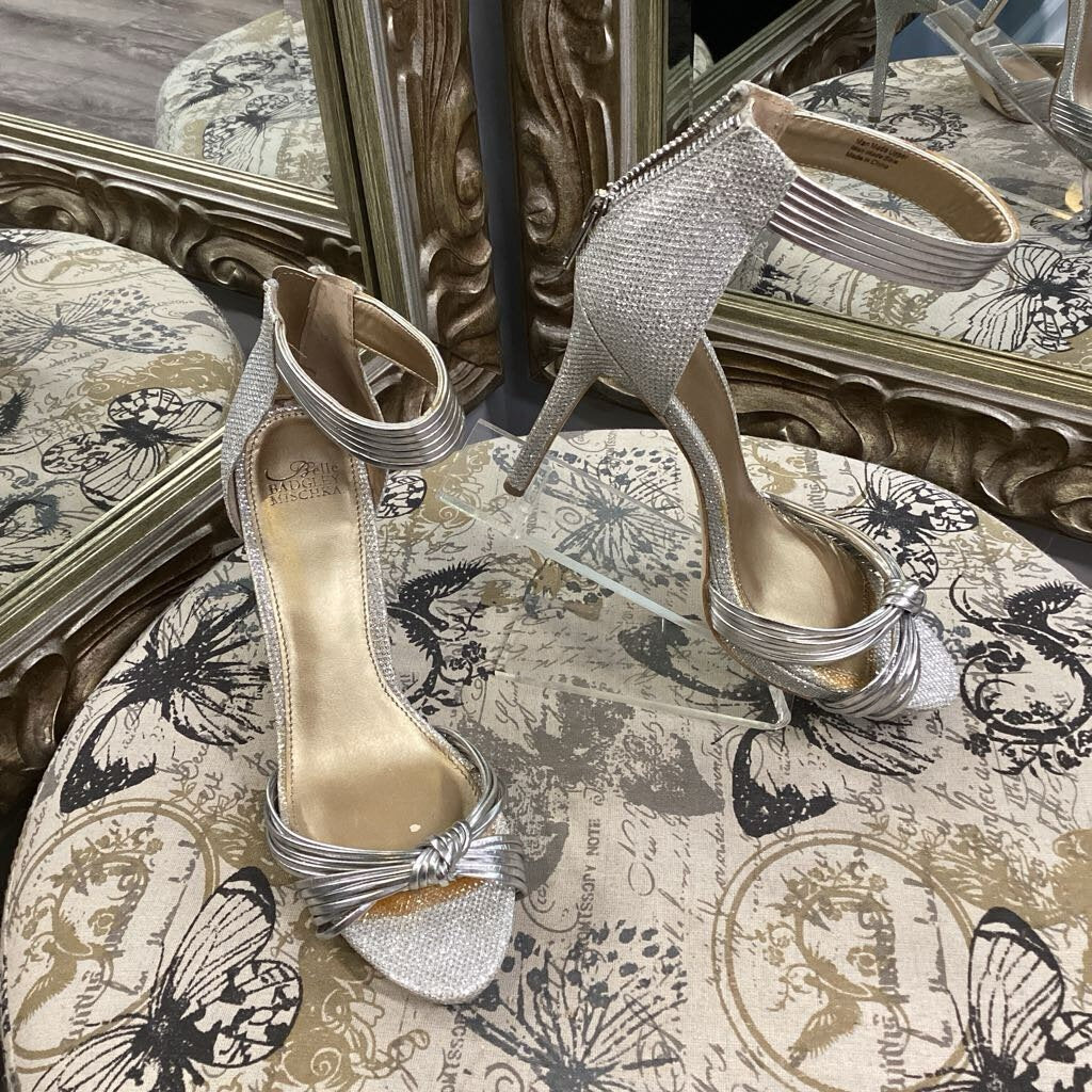Badgley Mischka Twist Knot Front Heels SHOES 8.5