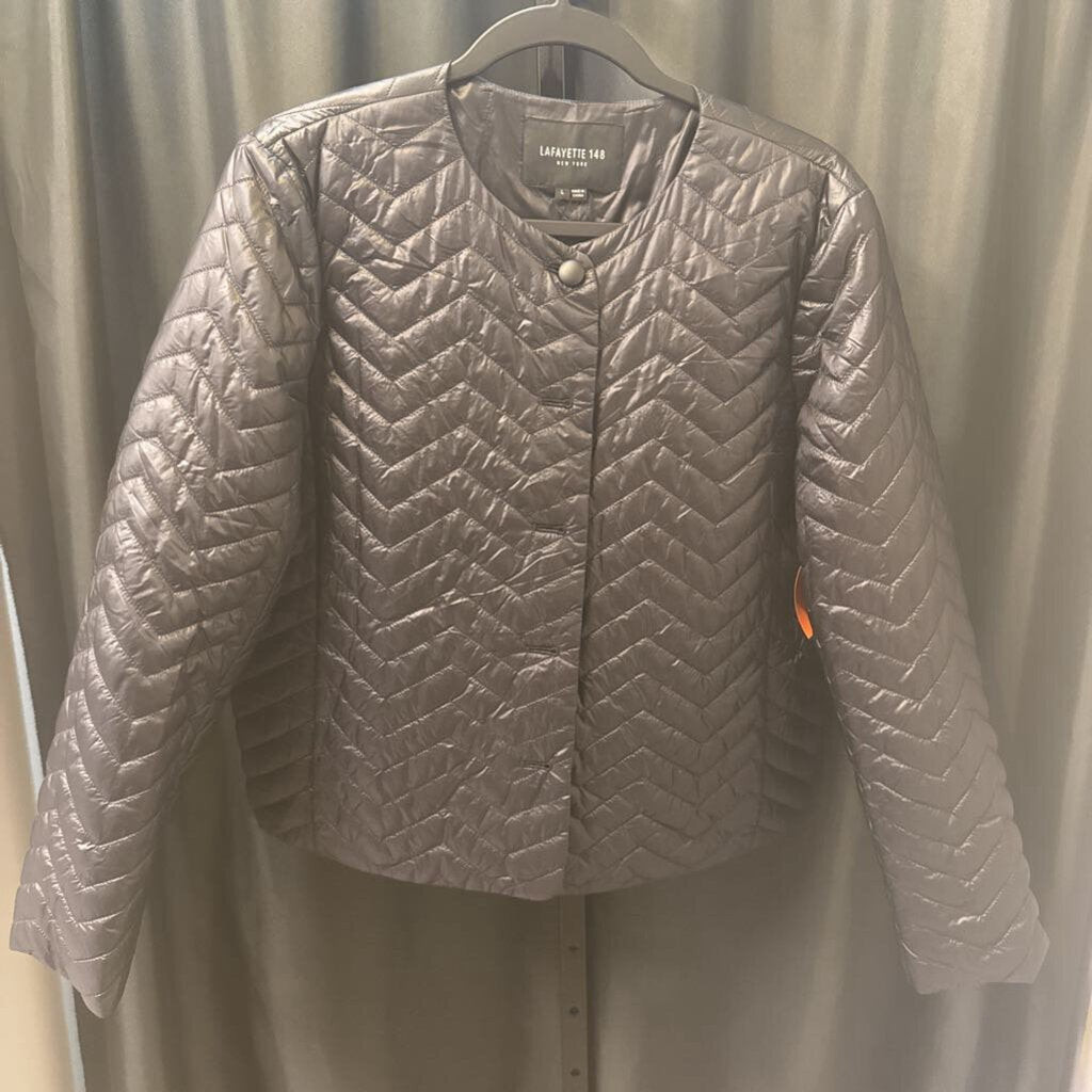 Lafayette 148 Quilted Puffer JACKETS Large