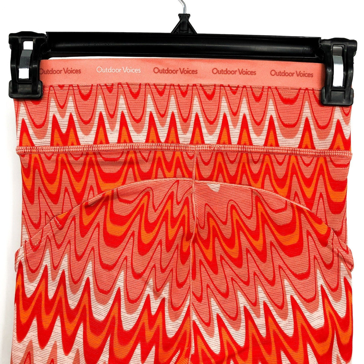 OUTDOOR VOICES Women TechSweat 5" Thrive Shorts XXS Orange Grapefruit Helios NWT