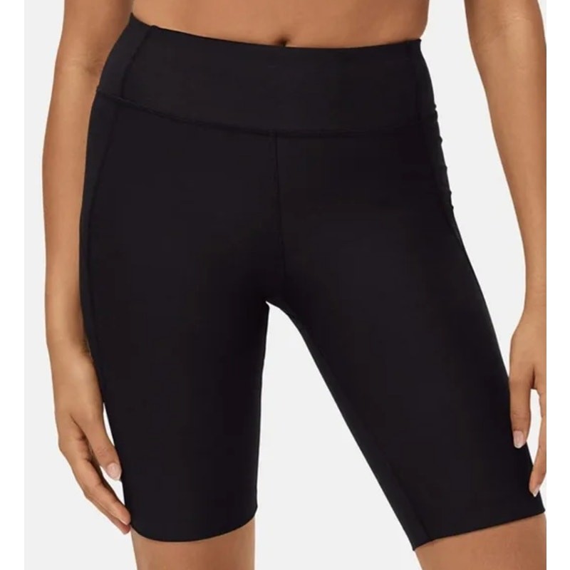 OUTDOOR VOICES Womens Warmup 10" Shorts Small Black Stretch Mid Rise Biker NWT