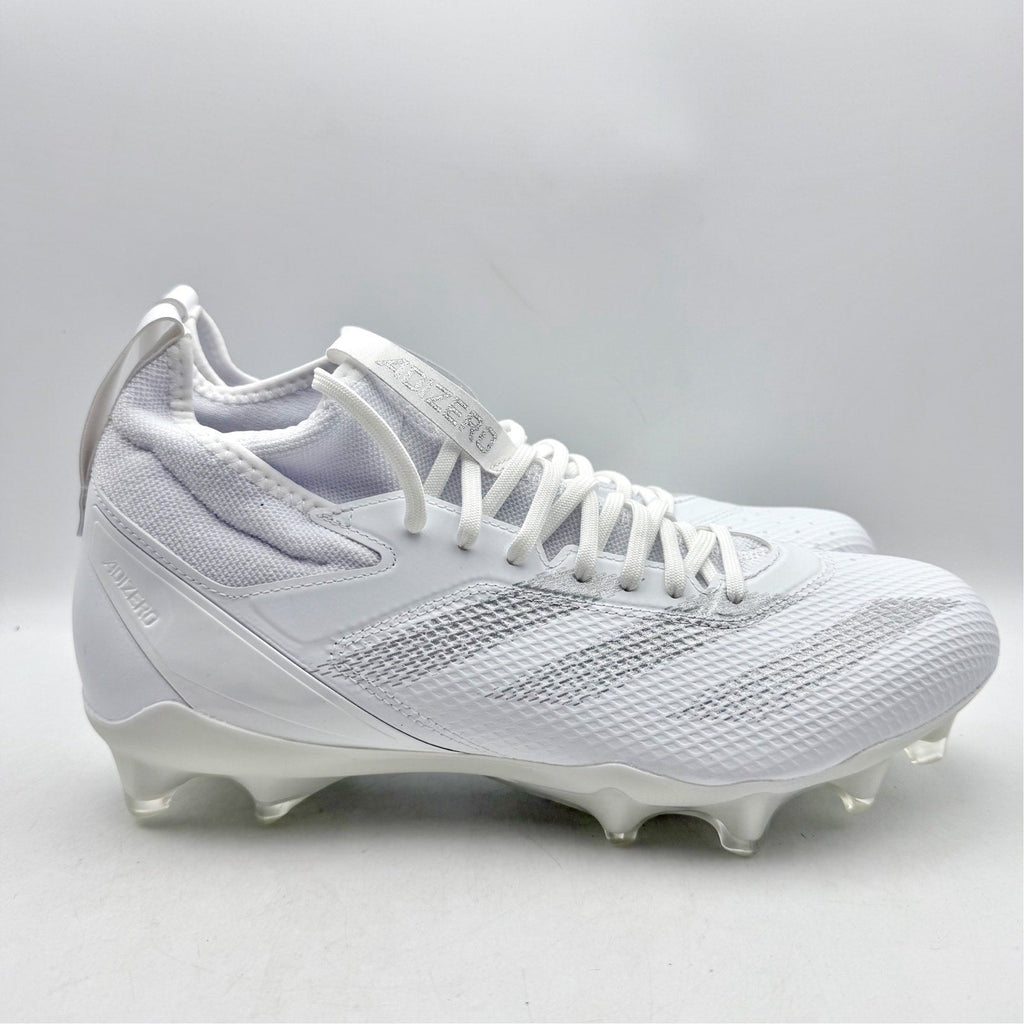 Adidas Mens Adizero Impact Football Cleats Size 9 White Athletic IF2475 NWOB