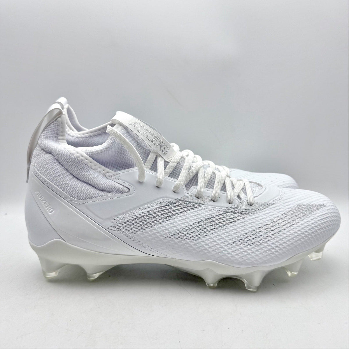 Adidas Mens Adizero Impact Football Cleats Size 9 White Athletic IF2475 NWOB