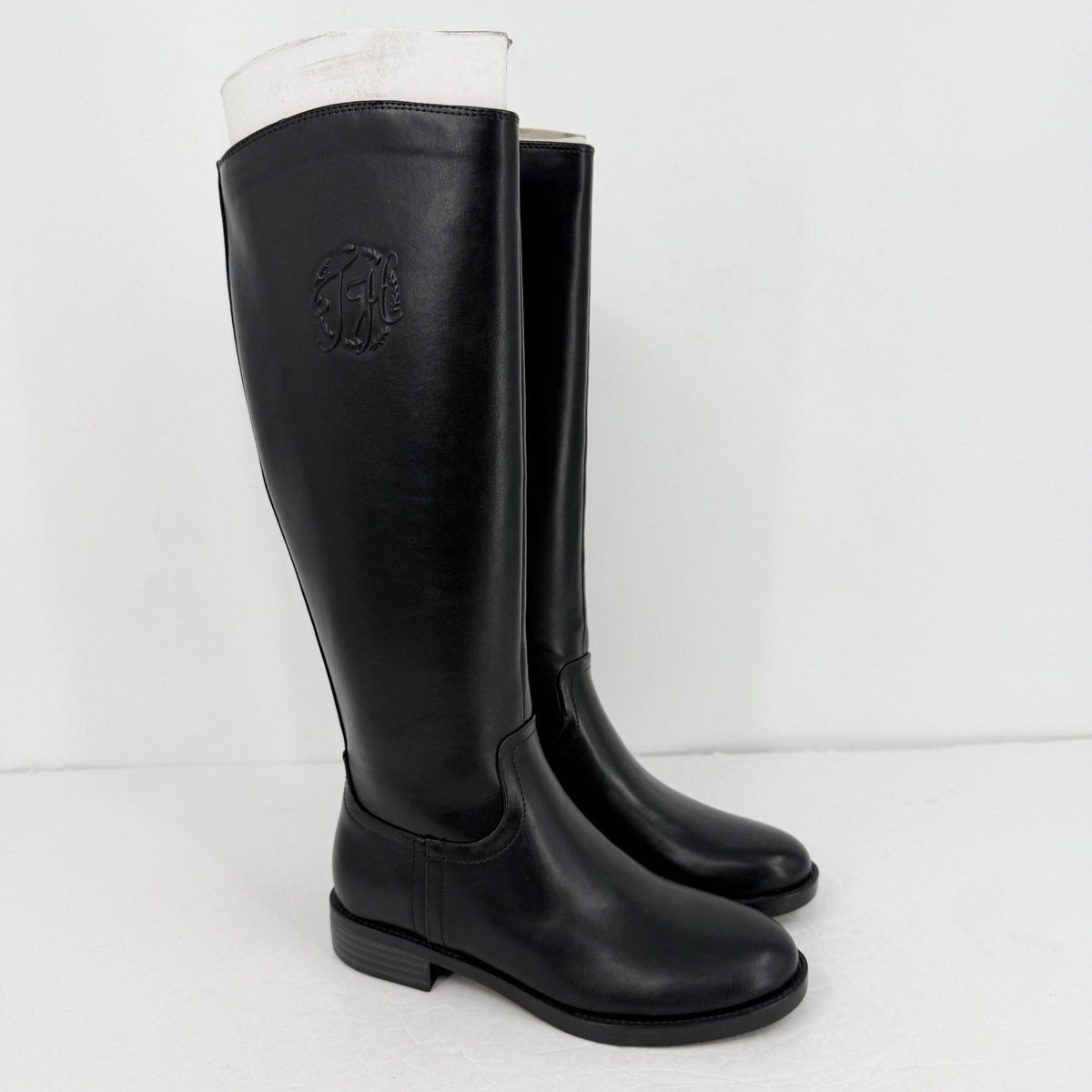 Tommy Hilfiger Womens Rydings Knee High Boots US 6 M EU 36 Black NWOB