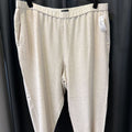 Eileen Fisher Dots Lines Micro Print Stretch PANTS XL