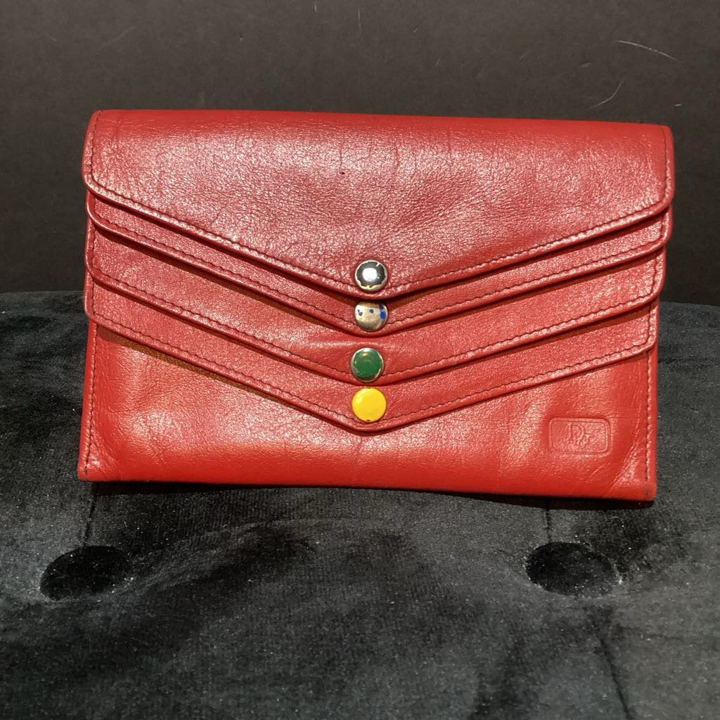 Christian Dior Vintage 4 Snap ACCESSORIES Wallet